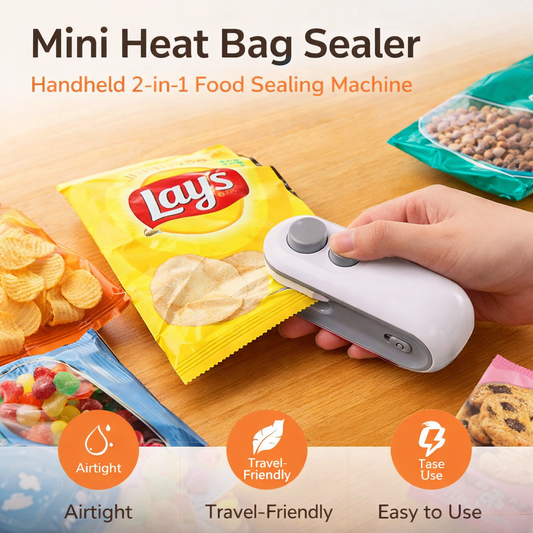 Mini Heat Bag Sealer – Handheld Food Sealing Machine™