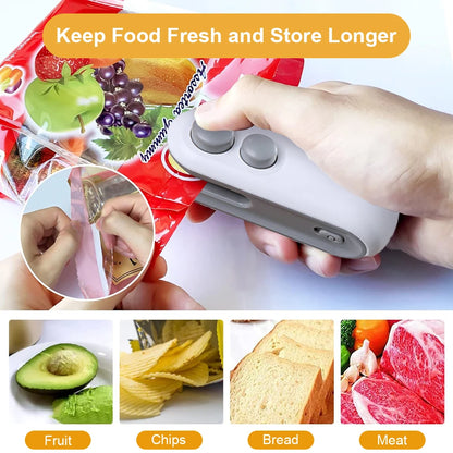 Mini Heat Bag Sealer – Handheld Food Sealing Machine™